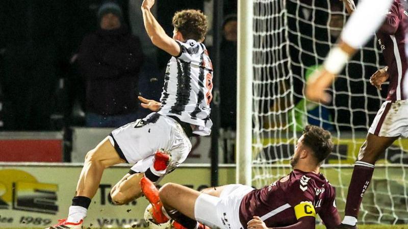 'Playing with fire' catches up with 10-man Hearts - McInnes