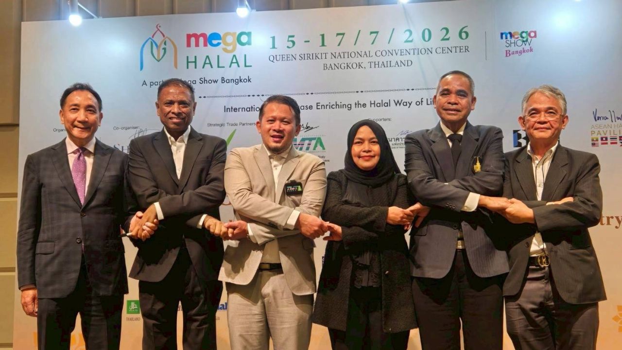 เปิดตัว Mega Halal Bangkok 2026 ปั้นไทยสู่การเป็นศูนย์กลางฮาลาลชั้นนำของเอเชีย