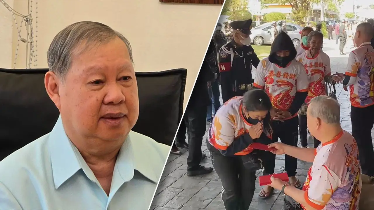 เหลือไว้แค่ตำนาน 'เสี่ยปรีชา' ประกาศงดแจกอั่งเปา 'ตรุษจีน' ใกล้เลือกตั้ง-ให้สังคมเยอะแล้ว