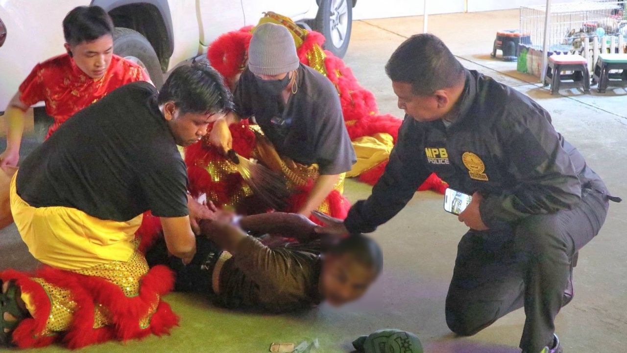 จ๋อแจ๊ะจับโจร ซ้อมแผนปลอมตัวเป็นคณะเชิดสิงโต จับหัวขโมย 'โจโจ้โจรย่องเบา' งัดบ้าน ผกก.