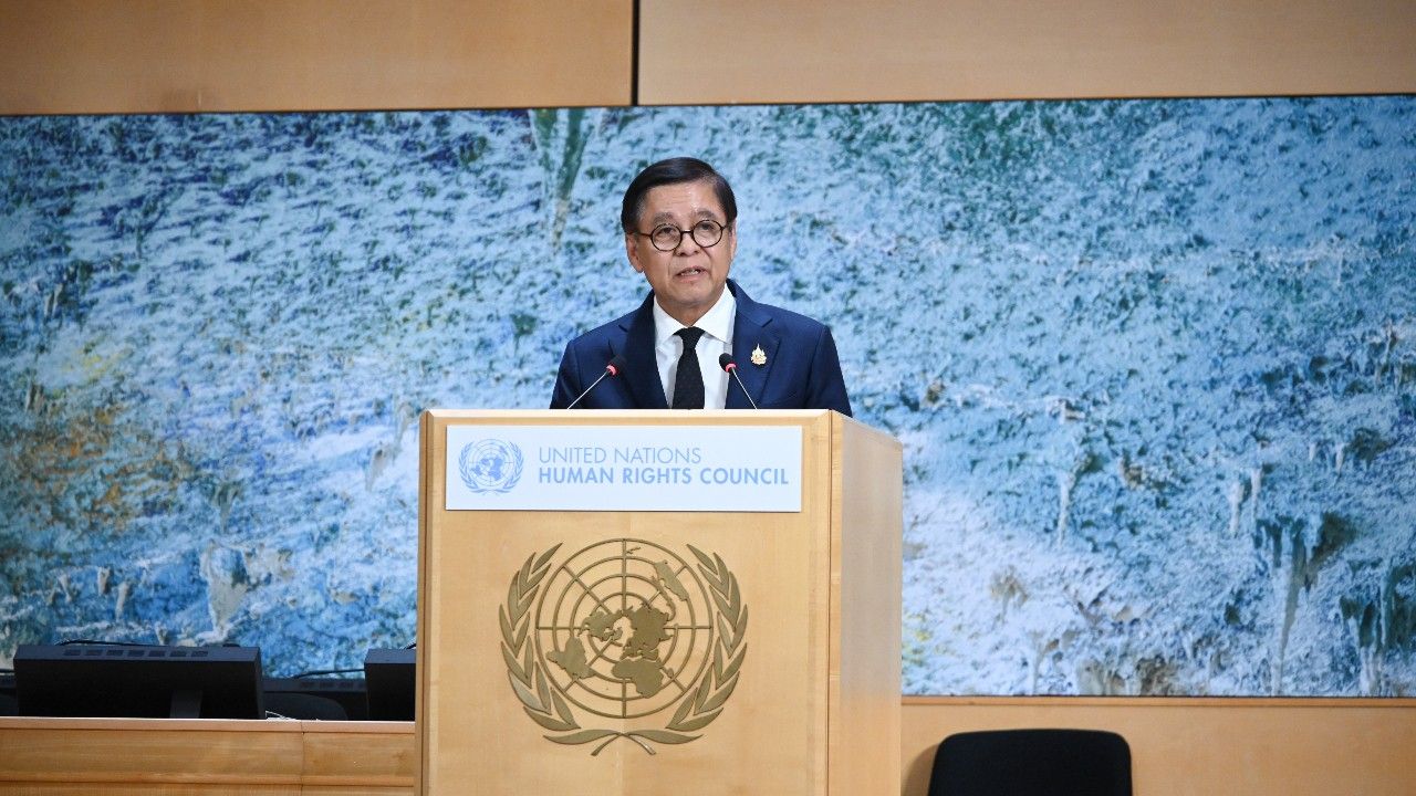 'สีหศักดิ์' โต้กลางเวที UNHRC กัมพูชาใส่ร้ายบิดเบือนข้อเท็จจริง ชี้ไทยถูกรุกล้ำดินแดนมานาน
