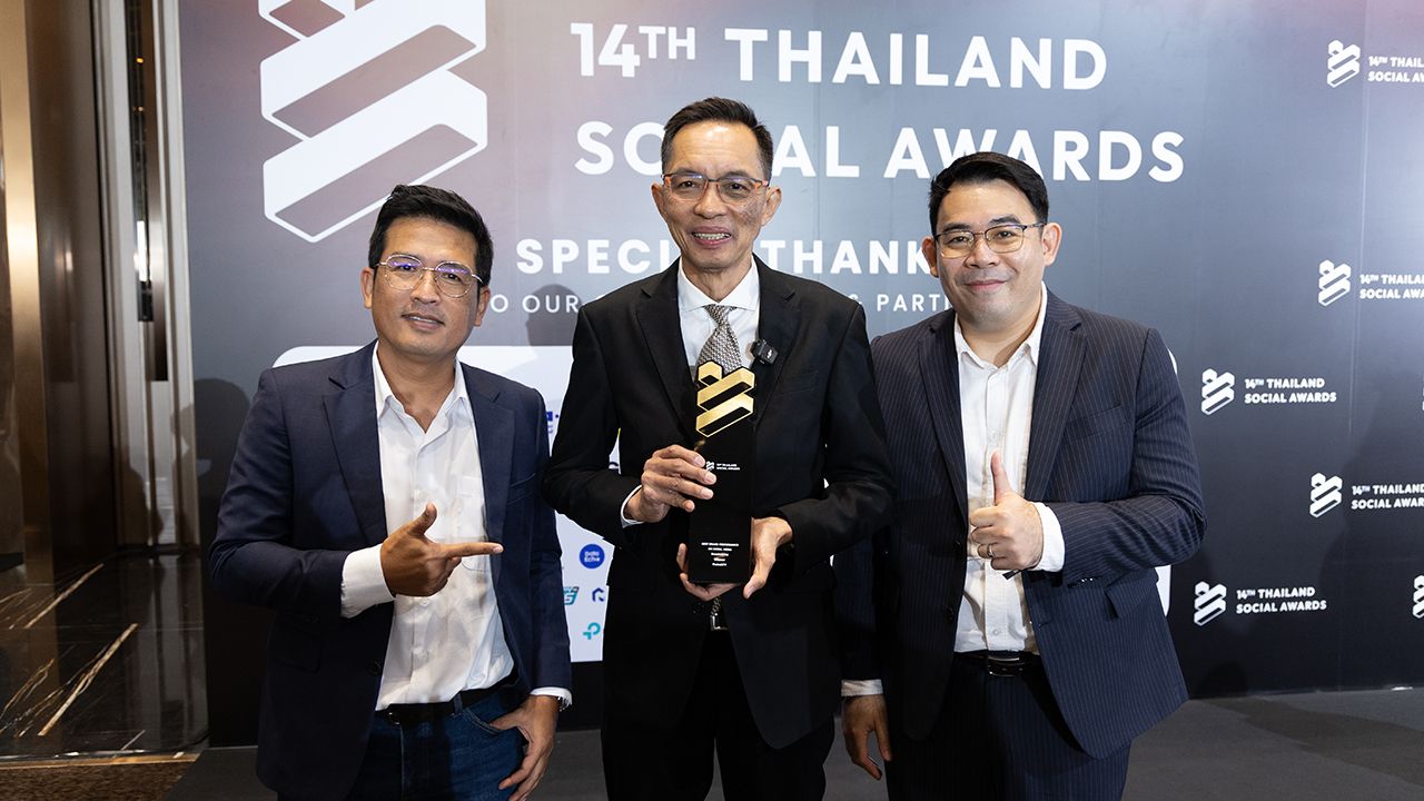 ไทยรัฐทีวี-ไทยรัฐนิวส์โชว์ ผงาดคว้ารางวัล 'Thailand Social Awards ครั้งที่ 14'