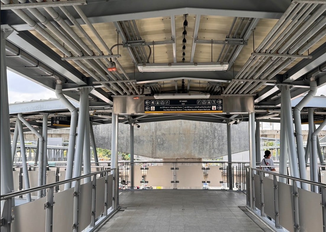 'บอร์ด รฟม.' เคาะงบฯ 58.7 ล้าน สร้างทางเดินเชื่อมสถานีหัวหมาก/สถานีหลักสี่
