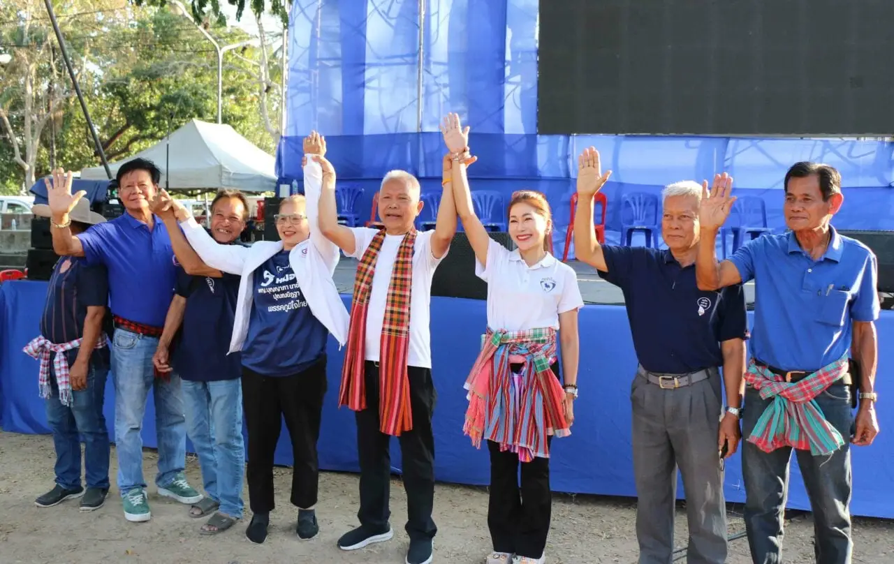 ‘โสภณ’ ลุยหาเสียงช่วย ‘หมอนัท’ โค้งสุดท้าย ประกาศปักธงกาฬสินธุ์อย่างน้อย 2 เขต
