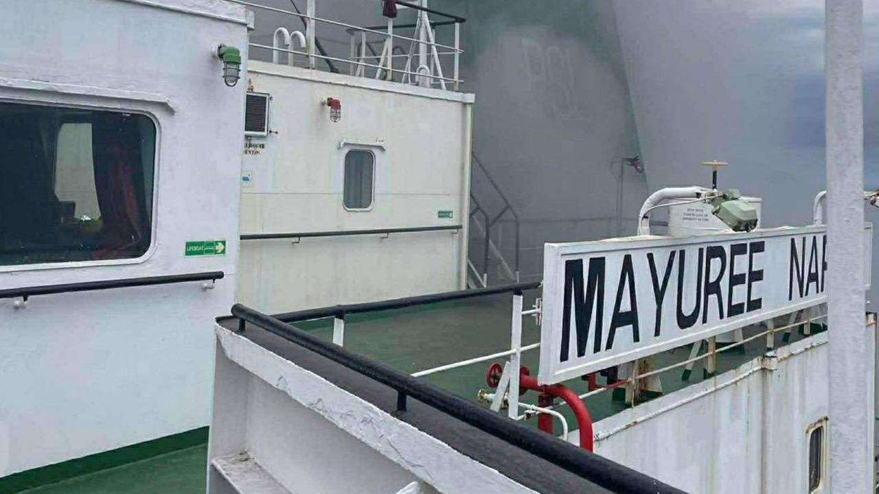 'เรือมยุรี นารี' ถูกยิงที่ช่องแคบฮอร์มุซ เสธ.ทร. ยันลูกเรือ 23 คน ไม่มีผู้เสียชีวิต