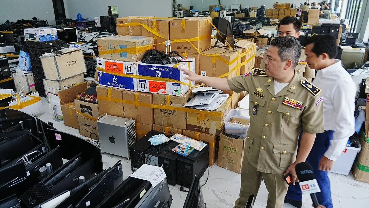 กัมพูชาประกาศล้างบาง 'แก๊งคอลเซ็นเตอร์' ตั้งเป้าปิดศูนย์สแกมทั้งหมดภายในเมษายนนี้