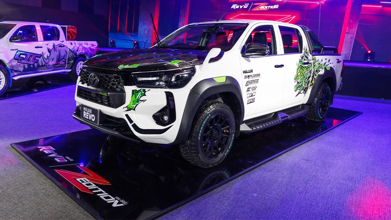 Toyota ร่วมพัฒนาทักษะอาชีพคนอาชีวะ ผ่านการแต่งรถกระบะไฮลักซ์ รีโว่ แซด อิดิชั่น