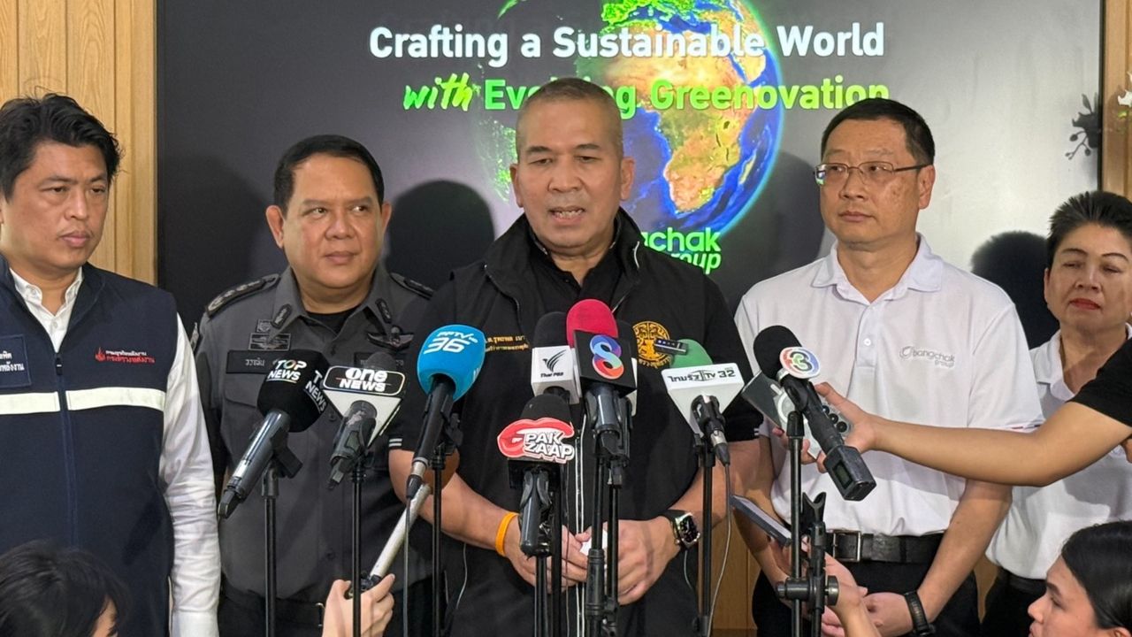 รมว.ยุติธรรม ตรวจสอบโรงกลั่นบางจาก ไม่พบผิดปกติ เร่งกำลังการผลิตน้ำมันสูงสุดแล้ว