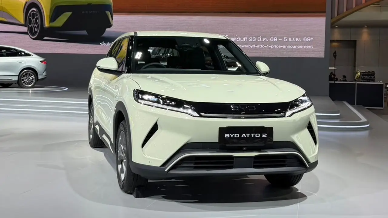 ตลาดรถไฟฟ้าระอุอีกรอบ BYD เปิดราคา BYD ATTO 1 เริ่มต้น 429,900 บาท