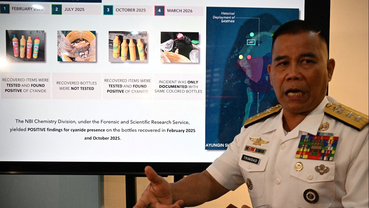 ฟิลิปปินส์กล่าวหาแรง ชี้จีน 'วางยาพิษไซยาไนด์' ในน่านน้ำพิพาททะเลจีนใต้ เสี่ยงกระทบสิ่งแวดล้อม