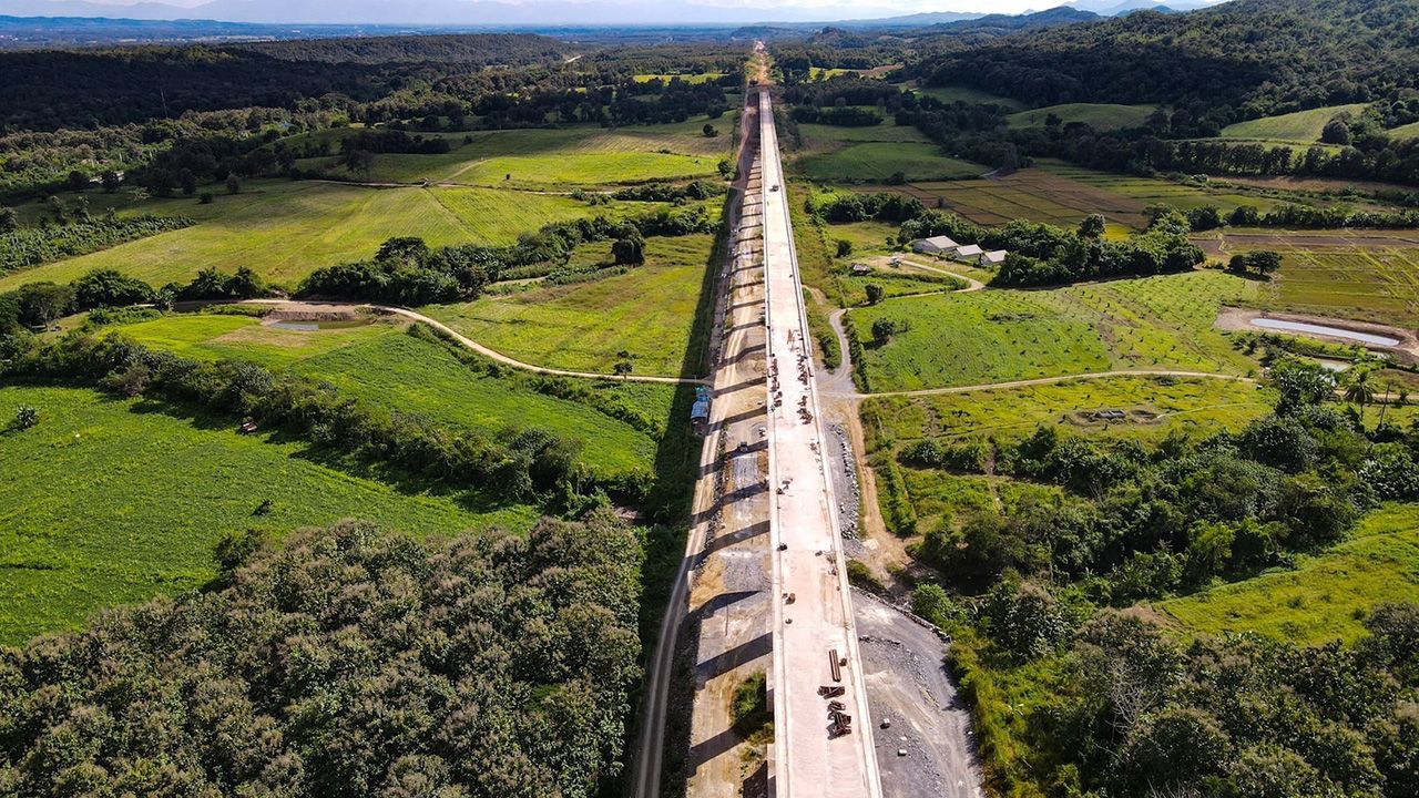 อัปเดตรถไฟทางคู่ 'เด่นชัย-เชียงราย-เชียงของ' คืบหน้า 59% ลุยเจาะอุโมงค์ยาวที่สุดในไทย