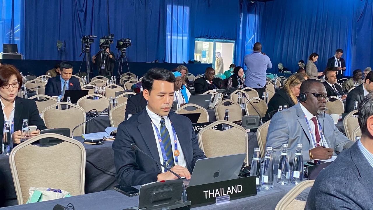 'ไอซ์ ชลธาร' สส. พรรคประชาชน แจ้งข่าวดีได้รับเลือกเป็น กมธ.สิทธิมนุษยชน IPU