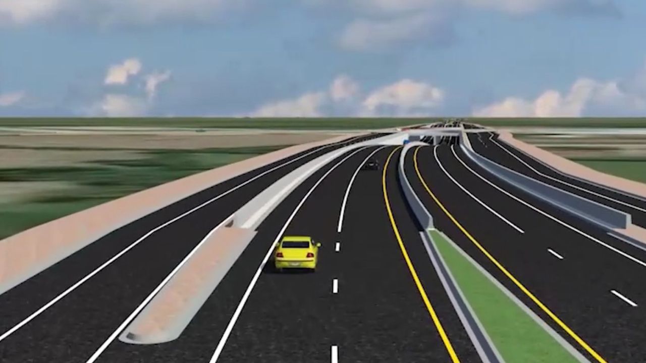 สร้างถนนใหม่เชียงใหม่ 6 เลน พร้อมทางลอด เชื่อม ชม.3029 - ทล.1006 เสร็จปี 71