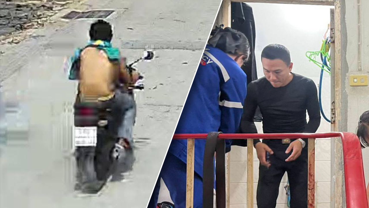 ลูกคลั่ง มีดแทงพ่อดับ ก่อนซิ่ง จยย. หนี แม่เผยเพิ่งพาสามีไปทำบุญวันเกิด