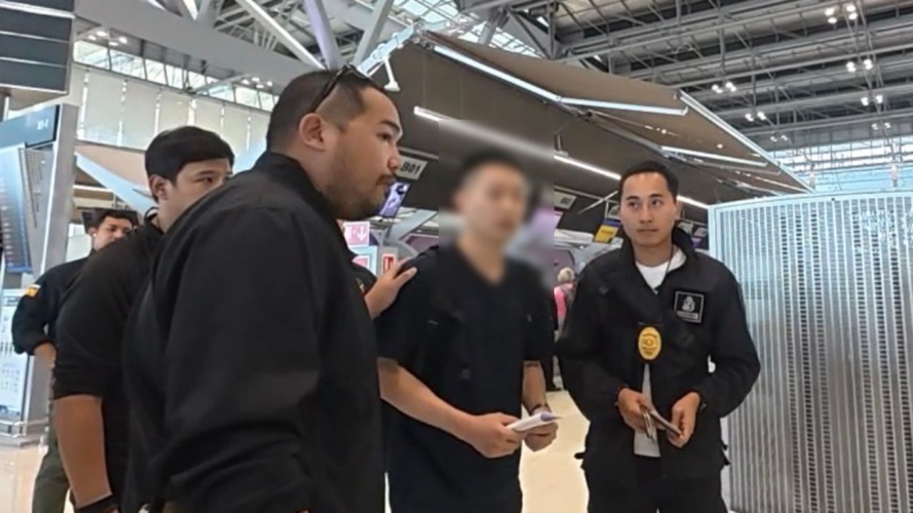 สืบ ตม.3 รวบหนุ่มแคนาดา เครือข่ายยาเสพติดข้ามชาติรายสำคัญ คาสนามบินสุวรรณภูมิ