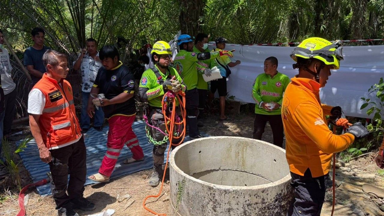 เศร้าหนัก 4 ชีวิตลงรื้อบ่อน้ำเก่ากลางสวนปาล์มน้ำมัน ขาดอากาศหายใจเสียชีวิตหมู่