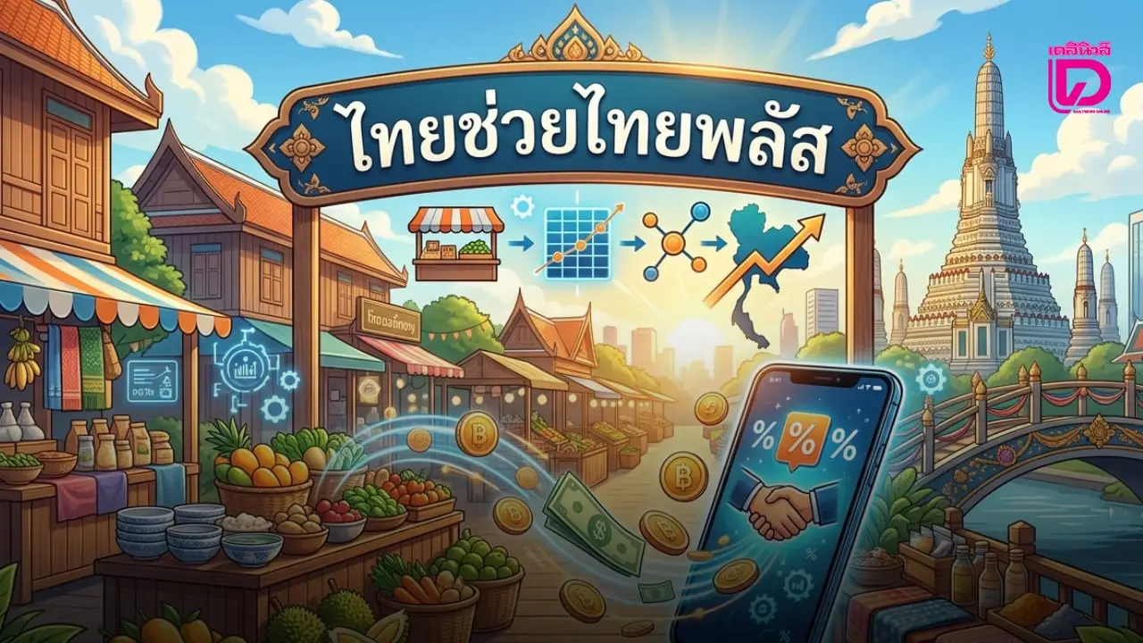ไทยช่วยไทยพลัส ลงทะเบียนวันไหน เงื่อนไขคนละครึ่งพลัส 4,000 บาท