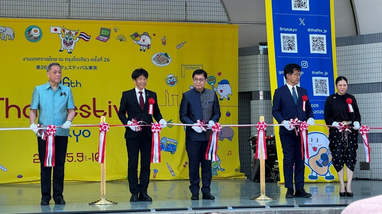 'สีหศักดิ์' เปิดงาน Thai festival Tokyo ครั้งที่ 26 ย้ำอาหารไทยทูตวัฒนธรรมที่คนทั้งโลกรู้จัก