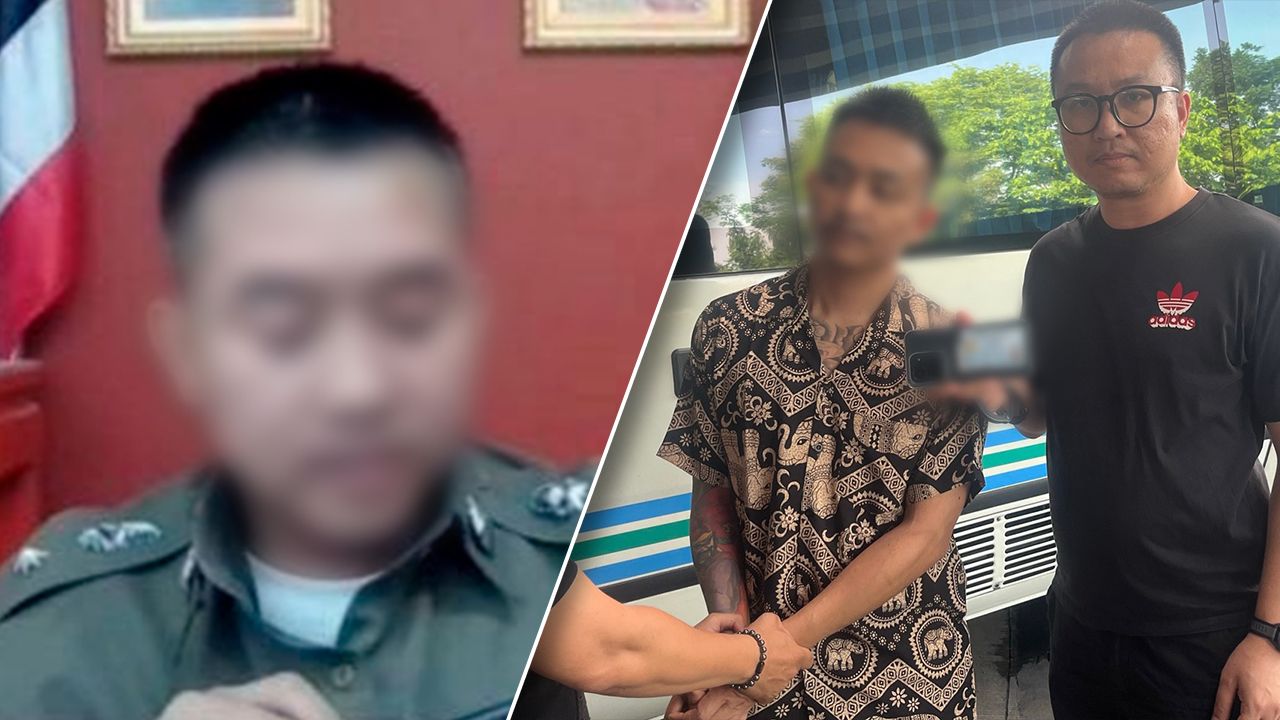 สมาชิกแก๊งคอลเซ็นเตอร์ เจ้าของบท 'พันโท' หนีกลับมากบดานไทย สุดท้ายไม่รอดโดนจับ