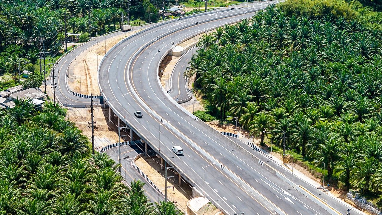 ขยายถนน 4 เลน ทล.4 ตำหนัง-แยกโคกเคียน พังงา เสร็จแล้ว บูมท่องเที่ยวฝั่งอันดามัน
