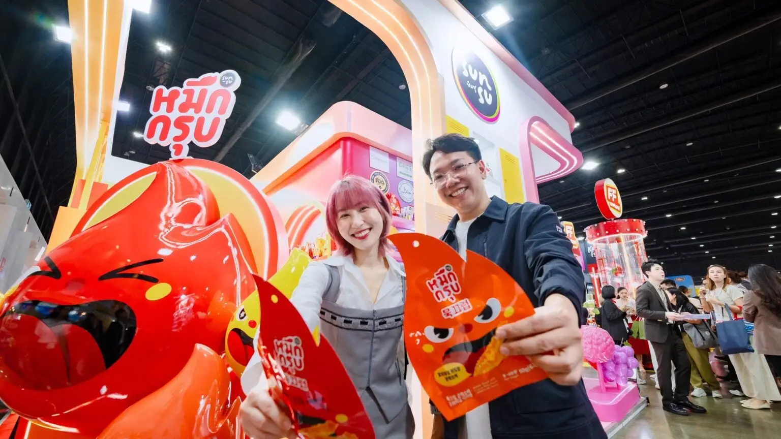 SUNSU เดินเกมรุกตลาดโลก จับมือพันธมิตรเกาหลีใต้ ขยายตลาด 'ขนมบุกไทย' สู่เอเชีย ในงาน THAIFEX 2026