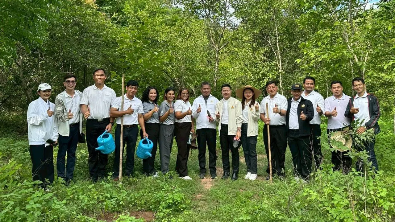 รวมพลังจิตอาสา ฟื้นฟูผืนป่าเขาขยาย หวังอนุรักษ์ทรัพยากรธรรมชาติในท้องถิ่น