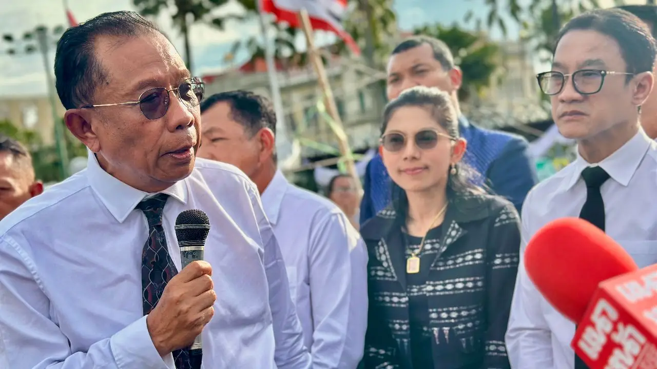 'ศุภชัย' ยกทีม สส.ใต้ ภูมิใจไทย รับข้อเสนอเครือข่ายต้าน 'แลนด์บริดจ์'