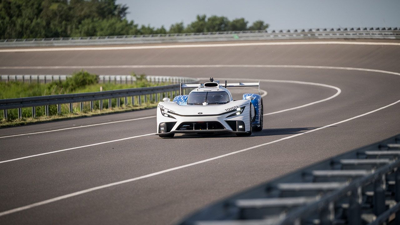 TOYOTA RACING ส่งรถแข่งต้นแบบ TR LH2 Racing พลังงานไฮโดรเจนลุยสนาม Le Mans