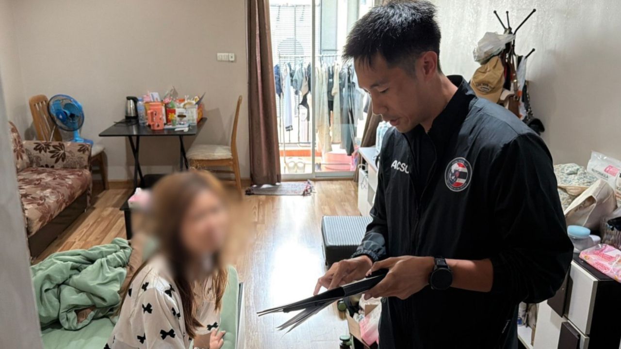 รวบแม่ทีมแก๊ง 'ซ้อโรส' หลอกคนไทยทำงานกัมพูชา กักขัง-บังคับทำสแกมเมอร์