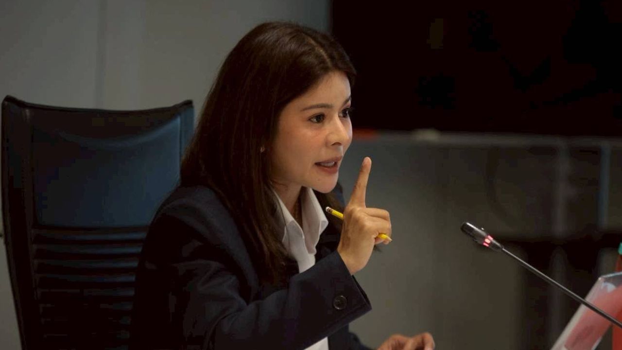 กมธ. สอบปม 'ช่วยน้ำเงินด้วย' รองอธิบดีปกครอง ไม่ยืนยันเป็นไลน์ 'นฤชา' จริงหรือไม่