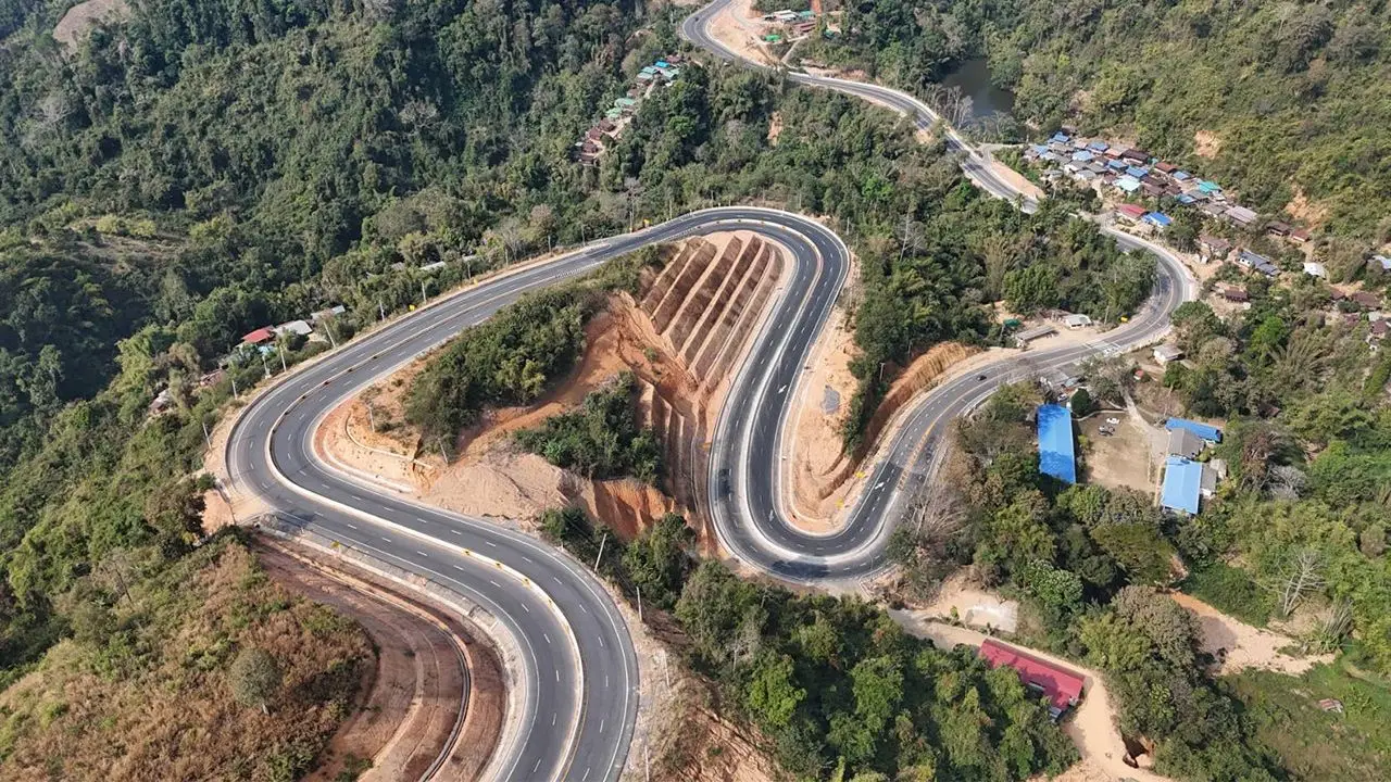 รู้ยัง? ทางหลวงหมายเลข 101 น่าน-เฉลิมพระเกียรติ เปิดใช้งานอย่างเป็นทางการแล้ว