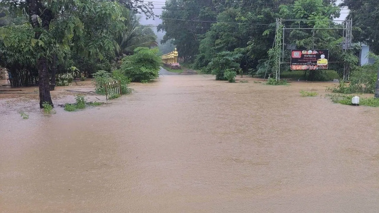 'พายุไมสัก' ทำฝนตกหนัก-น้ำท่วม 4 จังหวัด แม้คลี่คลายแล้ว แต่ยังต้องเฝ้าระวัง