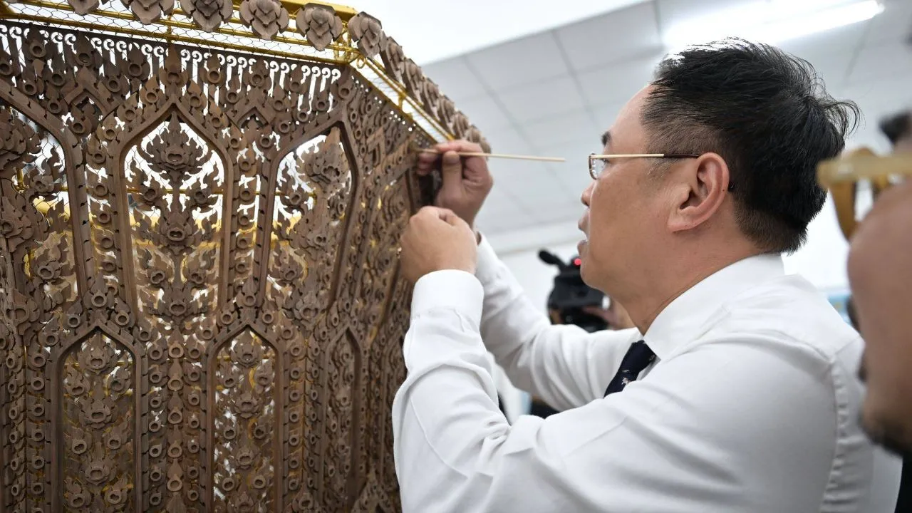 คืบหน้า 90% จัดสร้างพระเมรุมาศ-งานพระราชพิธีถวายพระเพลิงพระบรมศพ 'พระพันปีหลวง'