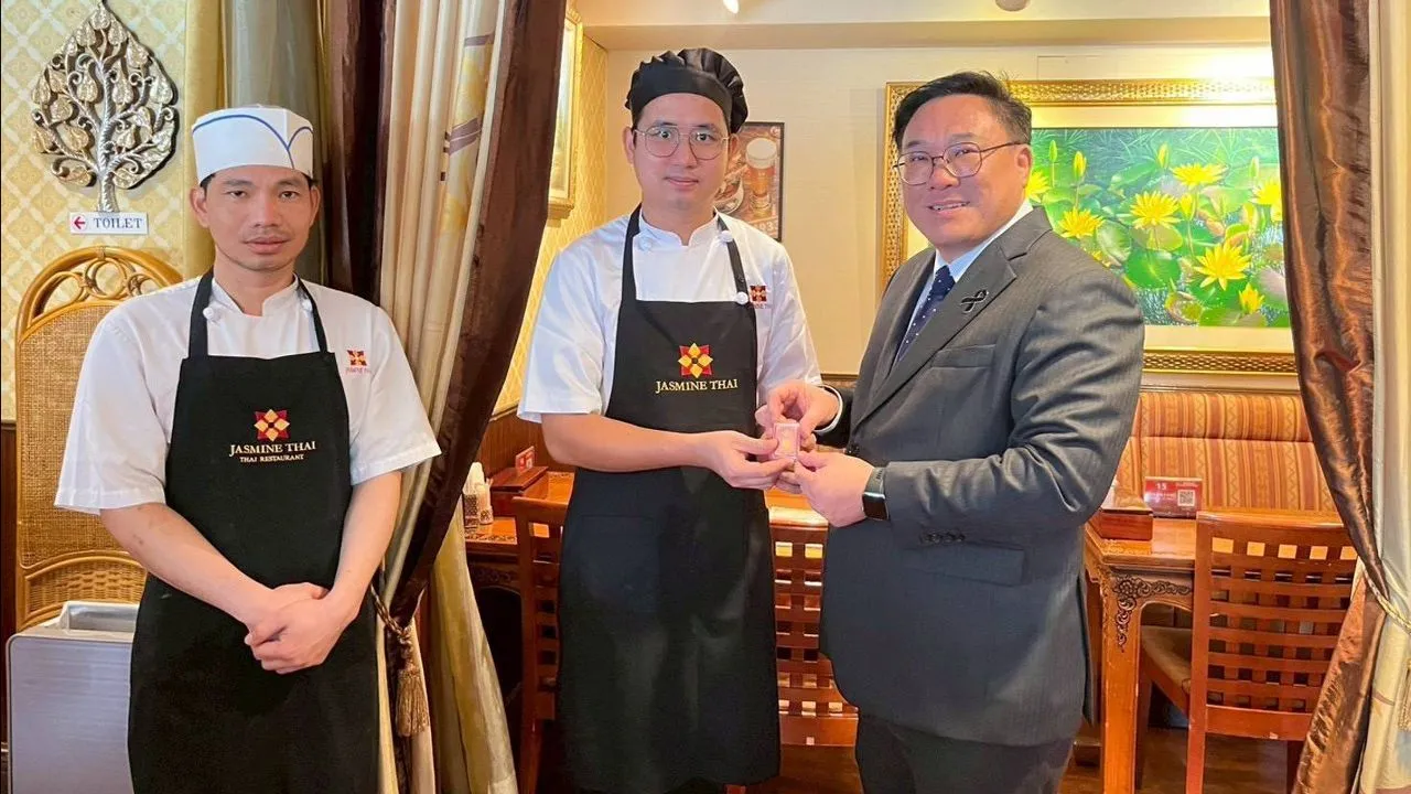 'จุลพันธ์' เดินสายญี่ปุ่น ตรวจเยี่ยม 'Jasmine Thai' ชูต้นแบบร้านอาหารไทยมาตรฐานสูง