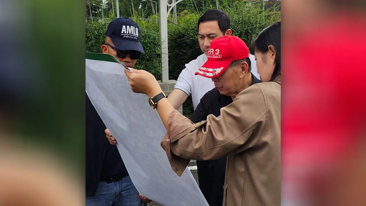 'เสรีพิศุทธ์' บุกบุรีรัมย์ เปิดจุดแรก 'บ้านเนวิน' เจาะที่ดินเขากระโดง ก่อนขึ้นศาลพรุ่งนี้