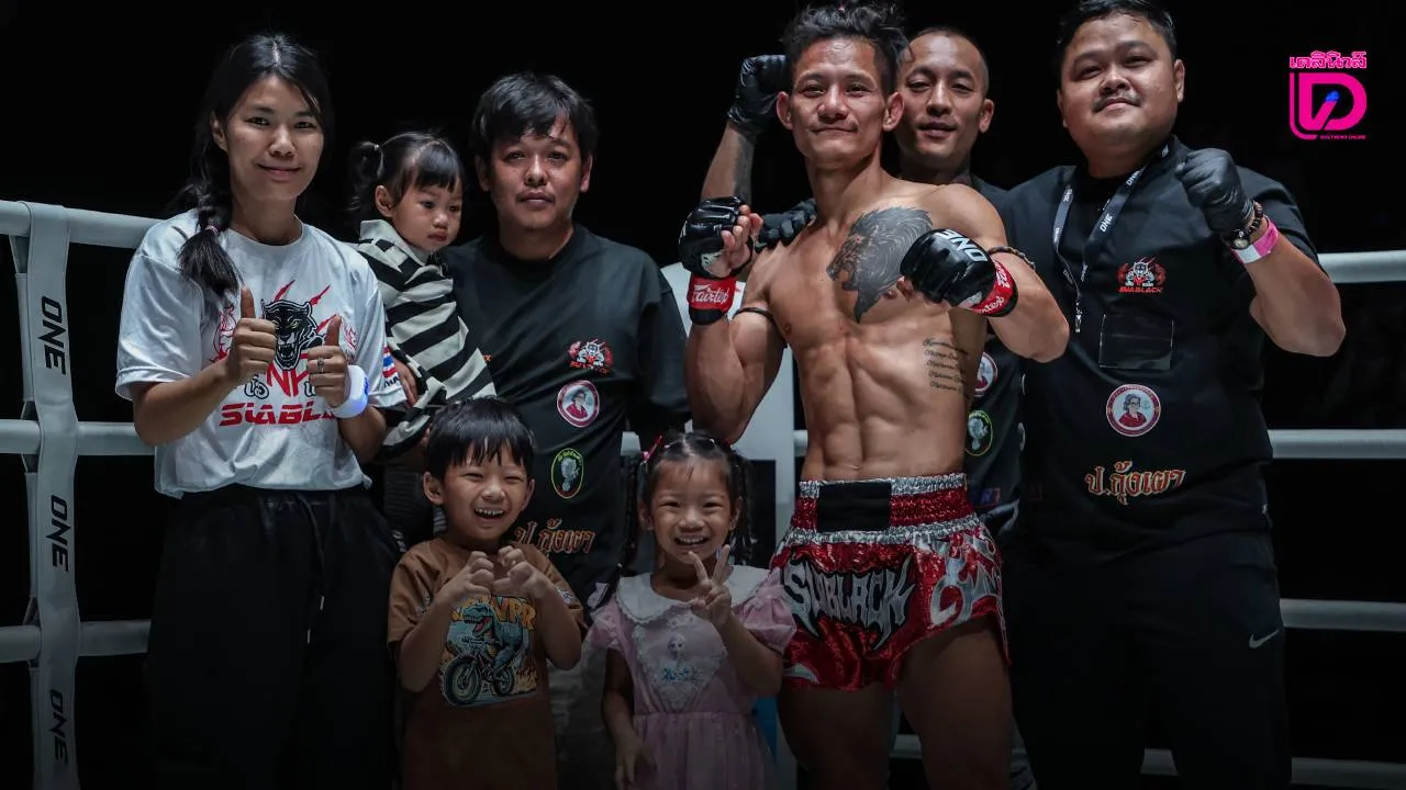 ทีมไทยทำได้! 'เสือแบล็ค – แบล็คแพนเธอร์' กอดคอคว้าชัย ศึก ONE Fight Night 45