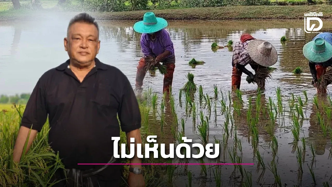 ชาวนาค้านเปลี่ยนกติกาช่วยเหลือ 'ไร่ละ 1,000' เป็น 'ตันละ 1,000'