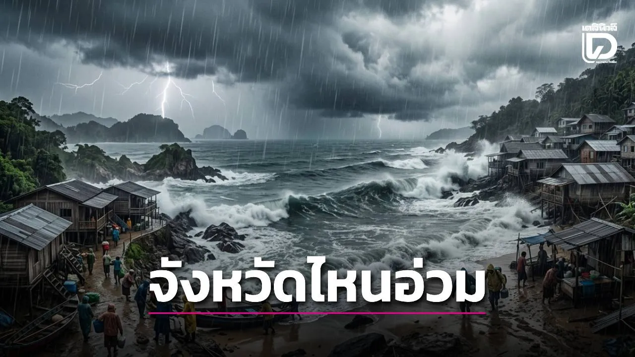 ถล่มทั่วไทยต่อเนื่อง! อุตุฯ เตือนฝนหนัก-หนักมาก เช็กด่วนจังหวัดไหนอ่วมบ้าง