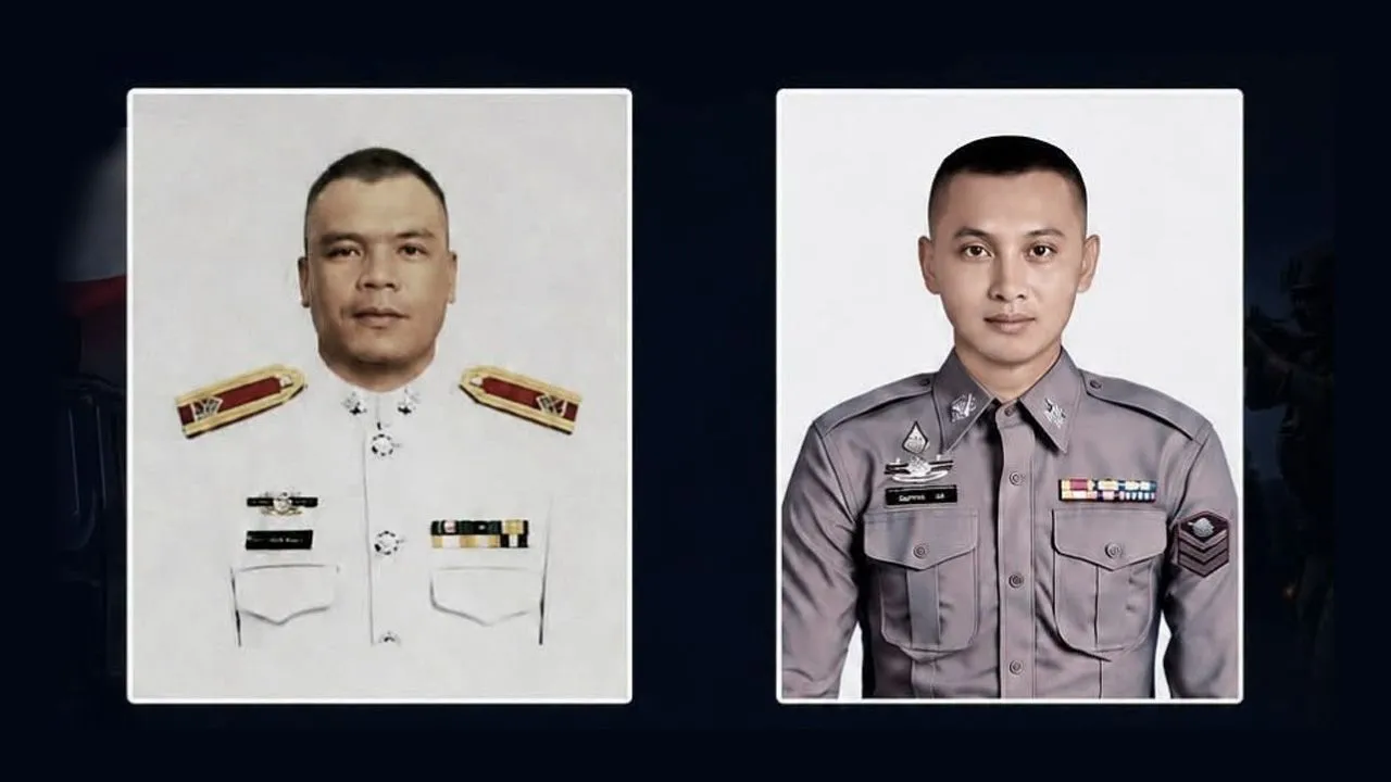 ปูนบำเหน็จ 2 ตำรวจกล้า สภ.ตากใบ เสียชีวิตขณะปฏิบัติหน้าที่ เลื่อนยศเป็น 'พล.ต.ต.'