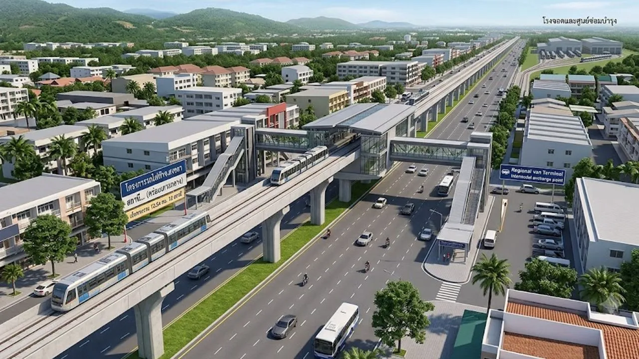 ครม. ไฟเขียวให้ รฟม.เดินหน้ารถไฟฟ้าในจังหวัดสงขลา