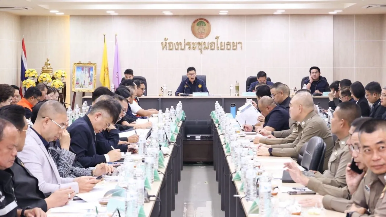 ถกรับมือแก้ไขปัญหาน้ำท่วม-ภัยแล้งภาคกลาง 'วราวุธ' ห่วงเอลนีโญทำขาดแคลนน้ำ