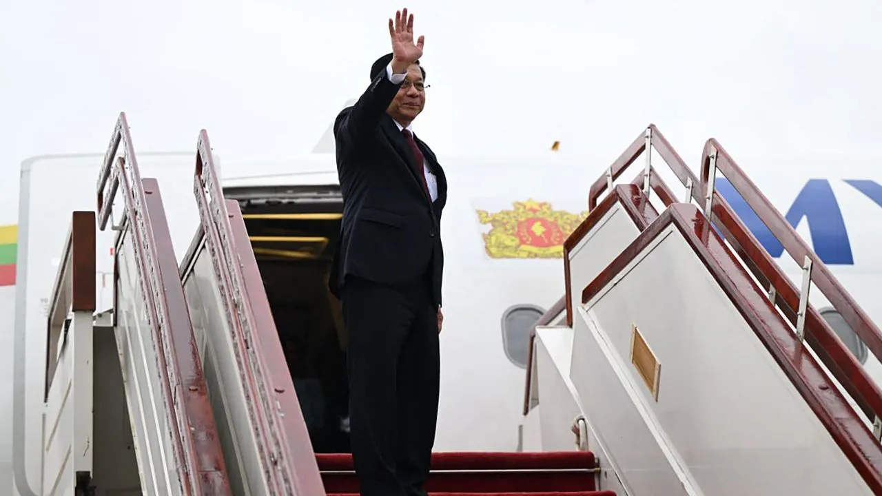 'มิน อ่อง หล่าย' เยือนรัสเซียครั้งแรกในฐานะปธน. เตรียมหารือปูติน ขยายความร่วมมือ