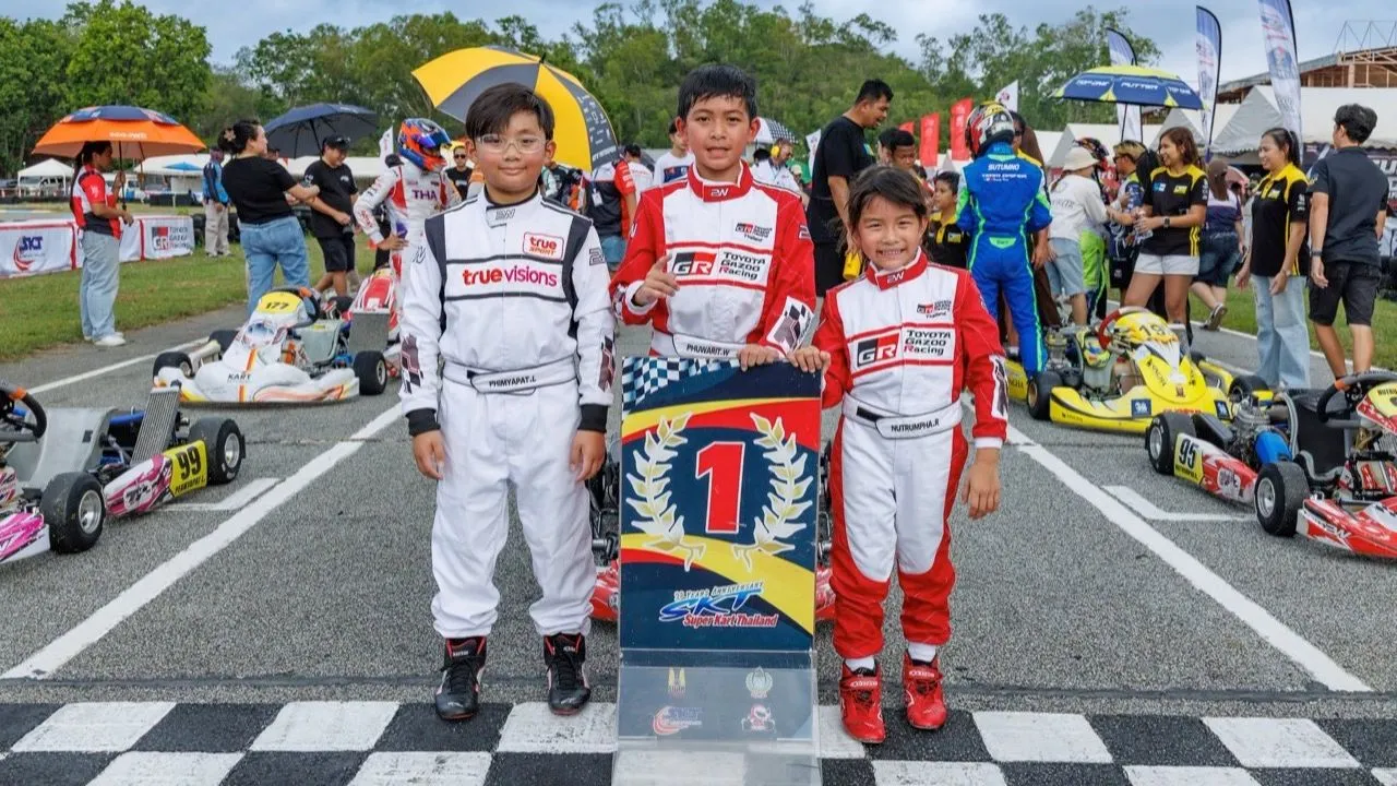 ผลการแข่งขันรถคาร์ทเยาวชน สนามที่ 2 รายการ ทรูวิชั่นส์-โตโยต้า จูเนียร์คาร์ท แชมเปี้ยนชิพ 2026