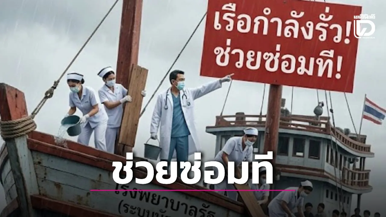 น้ำลดตอผุด! 'หมอม็อด' โต้กลับดราม่าบัตรทอง ยันหมอไม่ได้อยากล้มระบบ แต่พยายามซ่อมเรือก่อนจะจม!