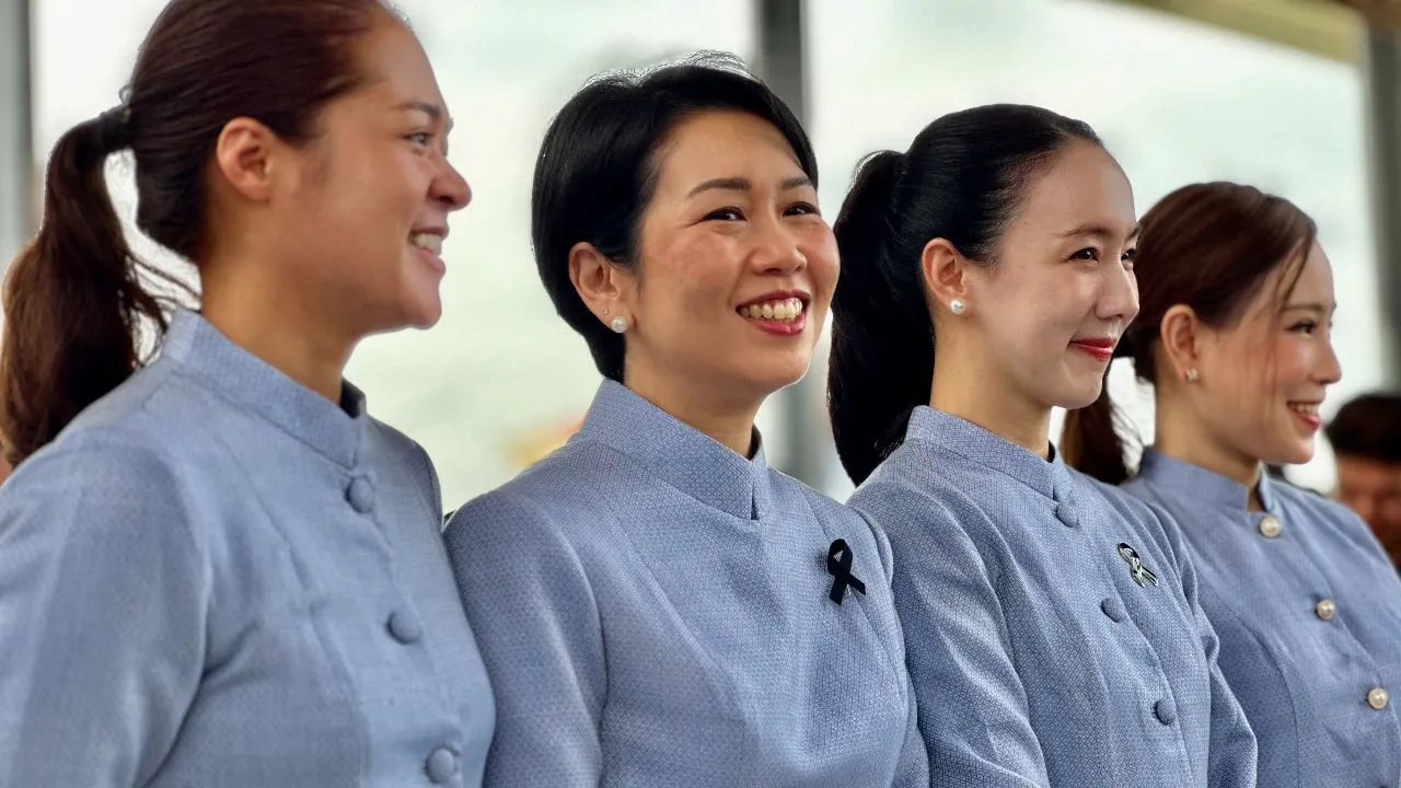 'รัชดา' ยิ้มแย้มท่ามกลางข่าวลือ 'อนุทิน' จ่อเปลี่ยนตัวโฆษกรัฐบาล