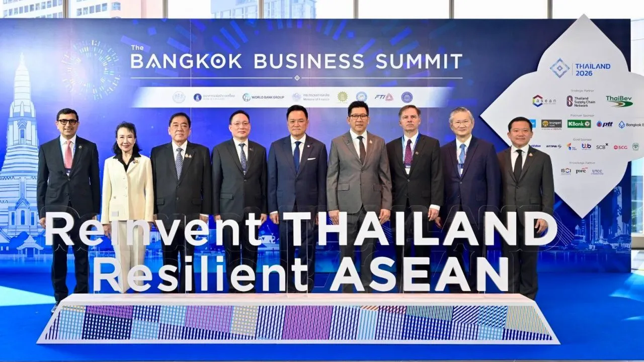 ไทยเบฟ ร่วมขับเคลื่อนอนาคตเศรษฐกิจไทยในงานประชุม 'The Bangkok Business Summit 2026'