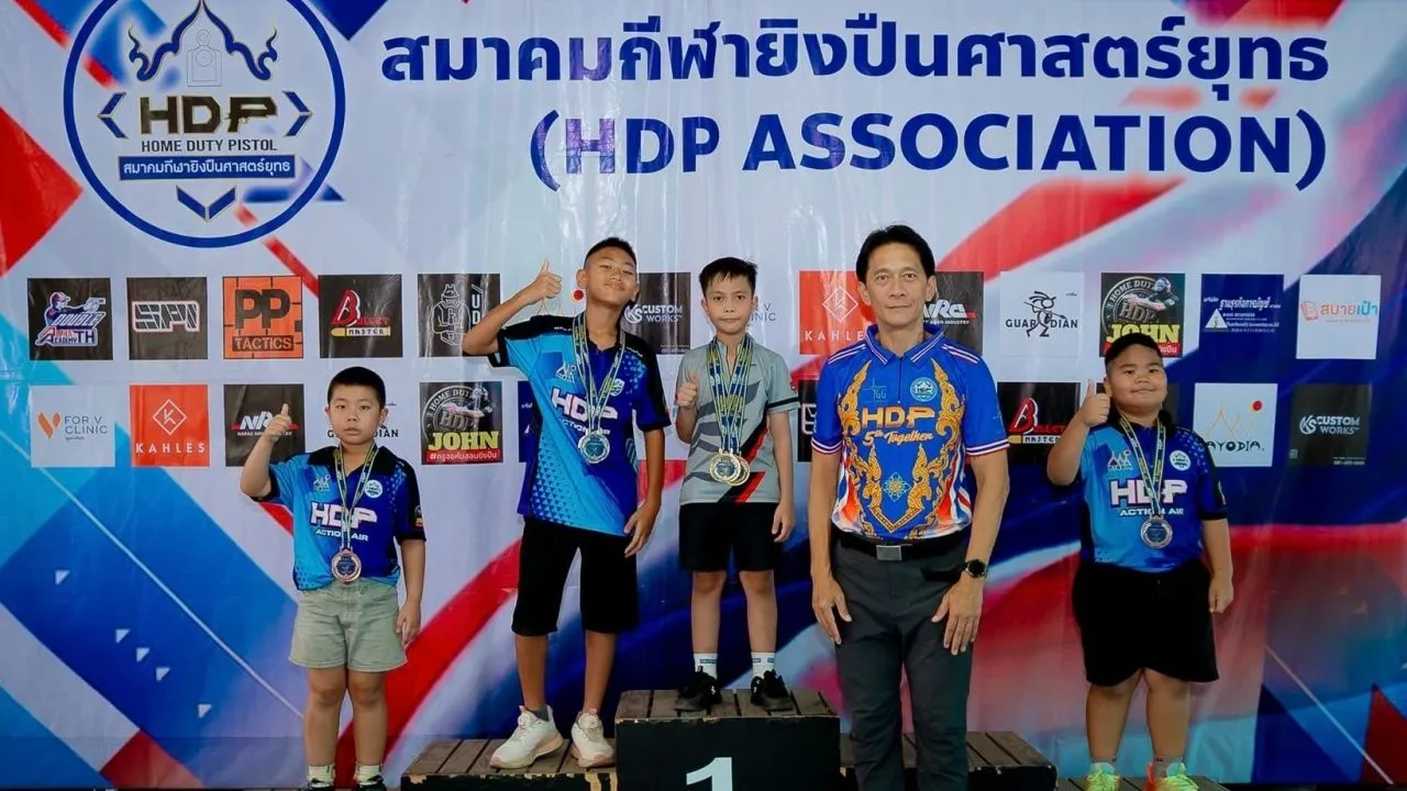 ศึกแข่งขันยิงปืนอัดลมเบา เวทีเยาวชน ปั้นนักกีฬายิงปืนศาสตร์ยุทธรุ่นใหม่