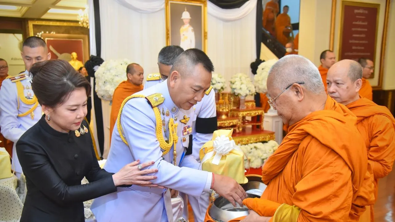สำนักงานตำรวจแห่งชาติ จัดพิธีบำเพ็ญกุศลสตมวาร อุทิศถวายเป็นพระราชกุศล 'พระองค์ภา'