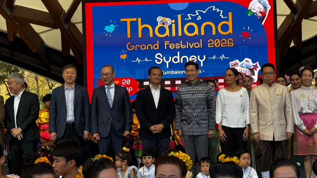 ไทยเปิดงานใหญ่ 'Thailand Grand Festival 2026' ใจกลางนครซิดนีย์ เดินหน้าซอฟต์พาวเวอร์